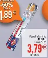 Plenus Supermercados Albal - papel aluminio oferta