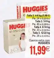 Plenus Supermercados Huggies - cueiros extra care oferta