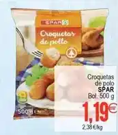 Plenus Supermercados Spar - croquetas de pollo oferta