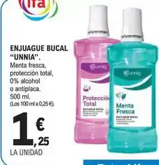 E.Leclerc Ifa unnia - enjuague bucal oferta
