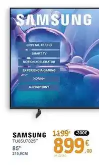 E.Leclerc Samsung - tu85u7025f 85 oferta