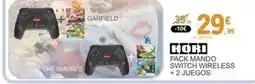 E.Leclerc Nintendo switch - hori pack mando wireless + 2 juegos oferta