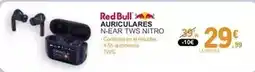E.Leclerc Red bull - auriculares n-ear tws nitro oferta