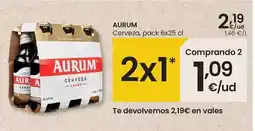 Eroski Aurum - cerveza oferta
