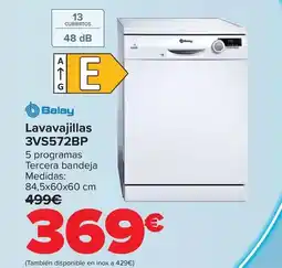 Carrefour Balay - lavavajillas 3vs572bp oferta