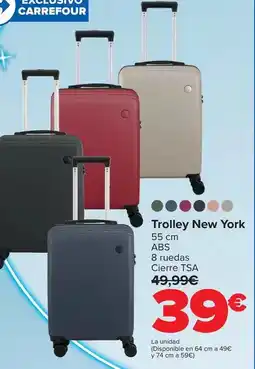 Carrefour Carrefour - trolley new york oferta