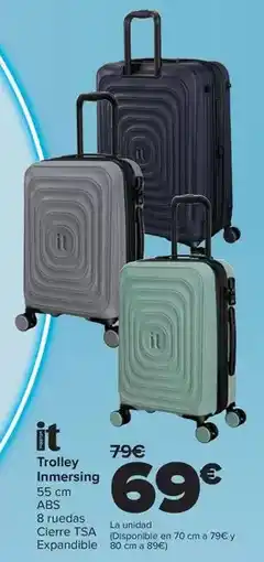 Carrefour Trolley immersing oferta