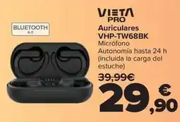 Carrefour Vieta pro - auriculares vhp-tw68bk oferta