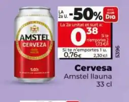 Dia AMSTEL Cervesa oferta