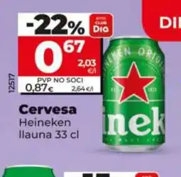 Dia HEINEKEN Cervesa oferta
