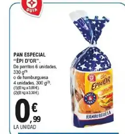 E.Leclerc ÉPI D'OR Pan especial oferta