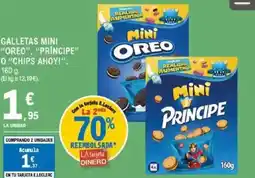 E.Leclerc OREO PRÍNCIPE O CHIPS AHOY! Galletas mini oferta