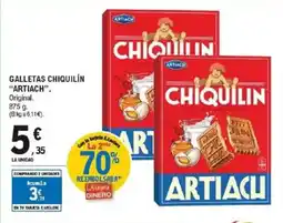 E.Leclerc ARTIACH Galletas chiquilín oferta