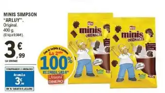 E.Leclerc ARLUY Minis simpson oferta