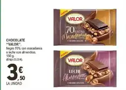 E.Leclerc VALOR Chocolate oferta