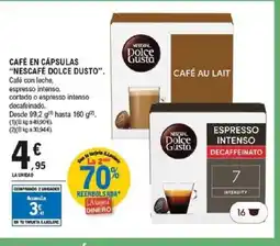 E.Leclerc NESCAFÉ DOLCE DUSTO Café en cápsulas oferta