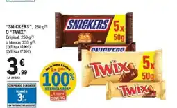 E.Leclerc SNICKERS O TWIX oferta