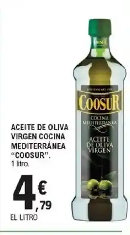E.Leclerc COOSUR Aceite de oliva virgen cocina mediterránea oferta