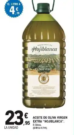 E.Leclerc HOJIBLANCA Aceite de oliva virgen extra oferta