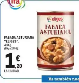 E.Leclerc ELIGES Fabada asturiana oferta
