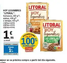 E.Leclerc LITORAL Hoy legumbres oferta