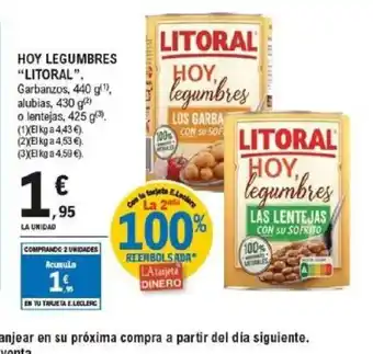 E.Leclerc LITORAL Hoy legumbres oferta