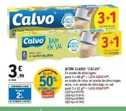 E.Leclerc CALVO Atún claro oferta