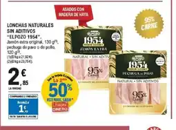 E.Leclerc ELPOZO 1954 Lonchas naturales sin aditivos oferta
