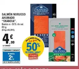 E.Leclerc SHANDIA Salmón noruego ahumado oferta