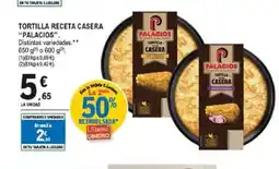 E.Leclerc PALACIOS Tortilla receta casera oferta