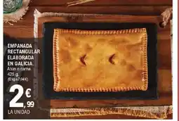 E.Leclerc Empanada rectangular elaborada en galicia oferta