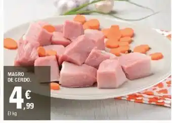 E.Leclerc Magro de cerdo oferta