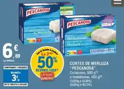 E.Leclerc PESCANOVA Cortes de merluza oferta