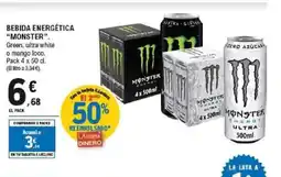 E.Leclerc MONSTER Bebida energética oferta