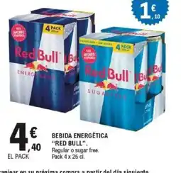 E.Leclerc RED BULL Bebida energética oferta