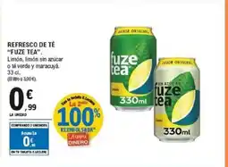 E.Leclerc FUZE TEA Refresco de té oferta