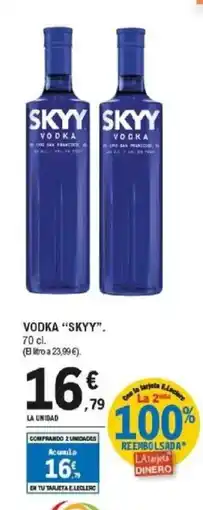 E.Leclerc SKYY Vodka oferta