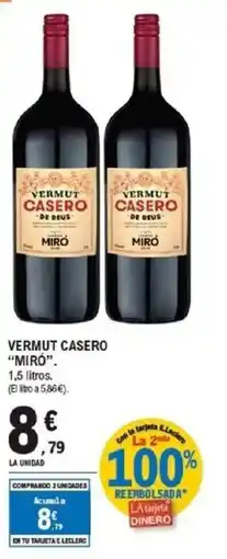 E.Leclerc MIRÓ Vermut casero oferta