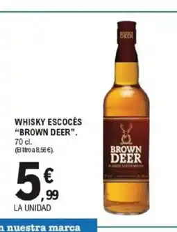 E.Leclerc BROWN DEER Whisky escocés oferta