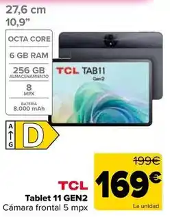 Carrefour Tcl - tablet 11 gen2 oferta