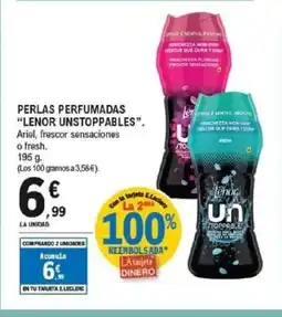 E.Leclerc LENOR UNSTOPPABLES Perlas perfumadas oferta