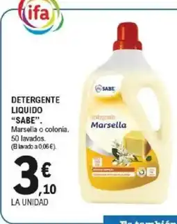 E.Leclerc SABE Detergente liquido oferta