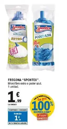E.Leclerc SPONTEX Fregona oferta