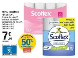 E.Leclerc SCOTTEX Papel higiénico oferta
