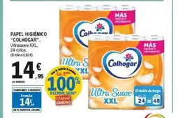 E.Leclerc COLHOGAR Papel higiénico oferta
