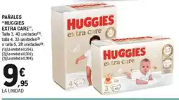 E.Leclerc HUGGIES EXTRA CARE Pañales oferta