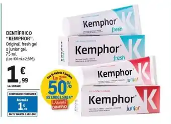 E.Leclerc KEMPHOR Dentifrico oferta
