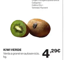 Supercor Kiwi verde oferta