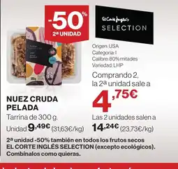 Supercor Nuez cruda pelada oferta
