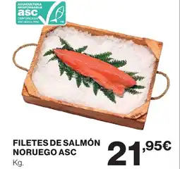 Supercor Filetes de salmón noruego asc oferta